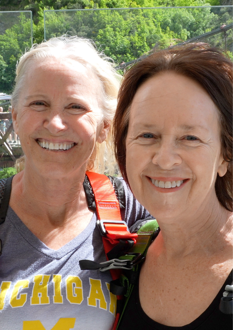 Laurie and Megan